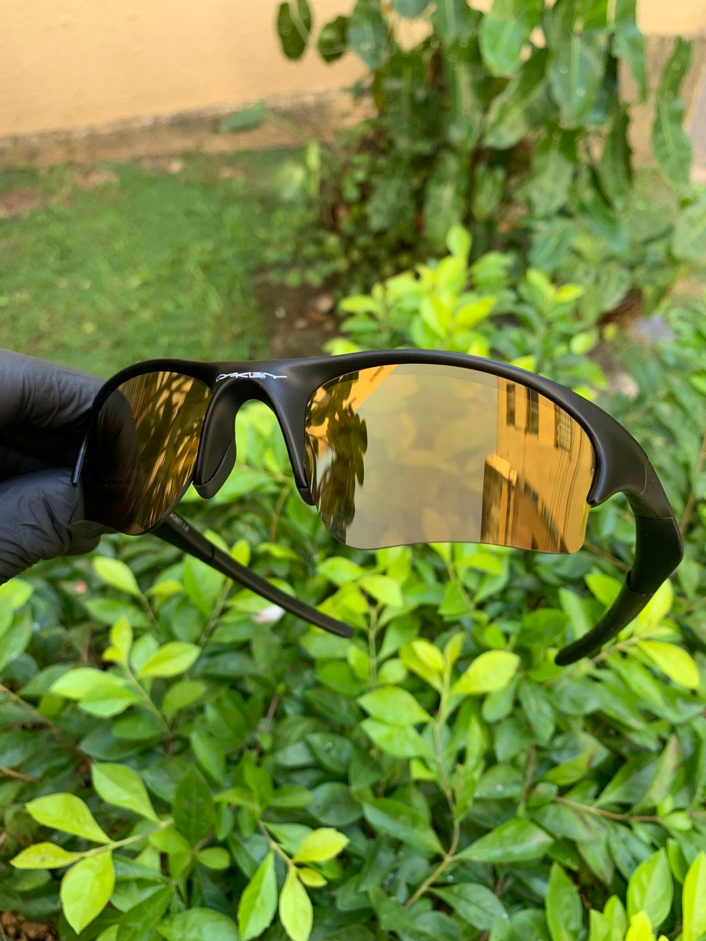 小物 OAKLEY HALF JACKET sunglasses 12 728j Óculos Oakley Half Jacket Gold Café + Lente Prizm DE BRINDE!!!