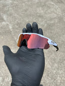 Radar Ev Branco Kit preto c/ 5 Lentes + Case Oakley Brinde