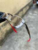 Lupa de Descanso Tz da Coronel Cinza Chumbo Kit Vermelho