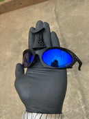 Plantaris Black Neon Blue