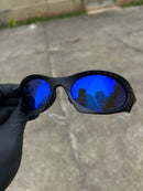 Plantaris Black Neon Blue
