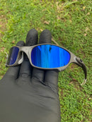 Juliet X-Metal Neon Blue c/ Kit Branco