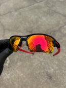 Flak 2.0 Ruby c/ Kit borracha Vermelho