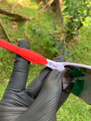Flak 2.0 Branca Ruby c/ Kit borracha Vermelho