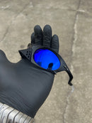 Plantaris Black Neon Blue
