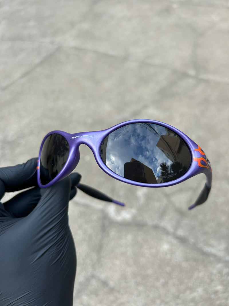 らいむ Óculos Eye Jacket GDLP Lente Lilac Flame Black - Street Lupas