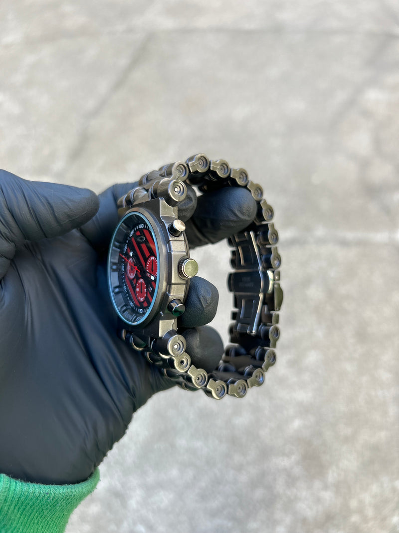 HollowPoint Carbon Polished Red