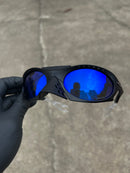 Plantaris Black Neon Blue