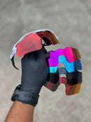 Radar Ev Branco Kit preto c/ 5 Lentes + Case Oakley Brinde