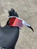 Radar Ev Branco Kit preto c/ 5 Lentes + Case Oakley Brinde