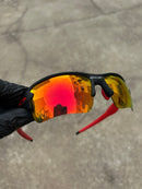 Flak 2.0 Ruby c/ Kit borracha Vermelho