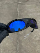 Plantaris Black Neon Blue