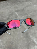 Juliet X-Metal Dark Ruby Custom c/ Kit branco