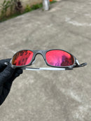 Juliet X-Metal Dark Ruby Custom c/ Kit branco