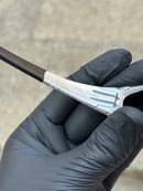 Straight Jacket FMJ Flame Violeta