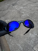 Eye Jacket Brain Dead Neon Blue