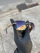 Óculos Gucci Balgriff Quadrado Black Degradê