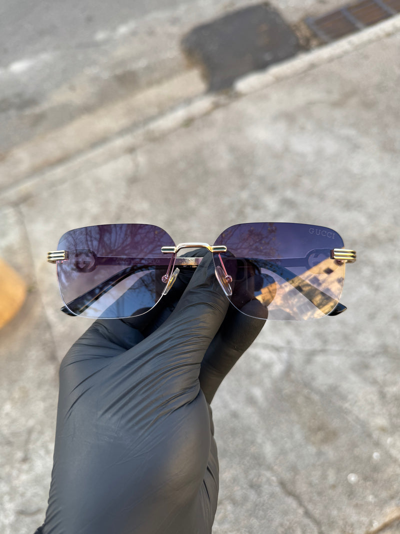 Óculos Gucci Balgriff Quadrado Black Degradê