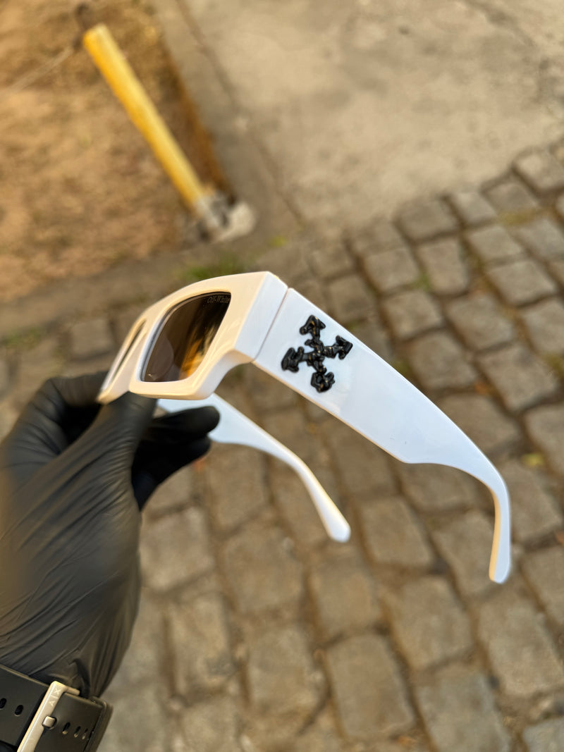 Óculos Off White Retrô White Black