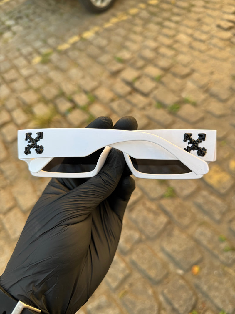 Óculos Off White Retrô White Black