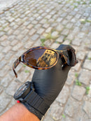 Óculos Prada Hype Oncinha Black