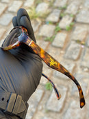 Óculos Prada Hype Oncinha Black