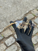 Óculos Cartier Dourado Low Light