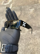 Óculos Off White Retrô All Black