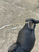 Lupa de Descanso Rosê Haste Fininha c/ Kit Branco