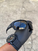 Oakley Casual Militar Black Clips Prata