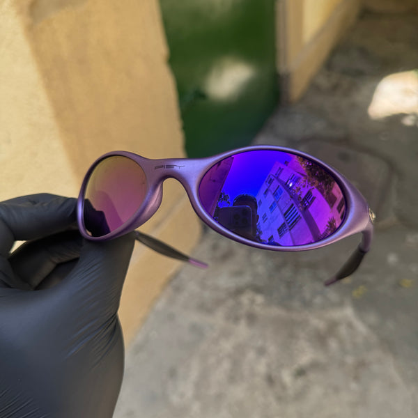 Óculos New Eye Jacket Lilac Lente Violeta - Street Lupas