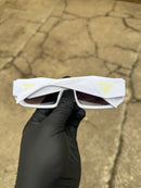 Óculos Prada Retrô White Black