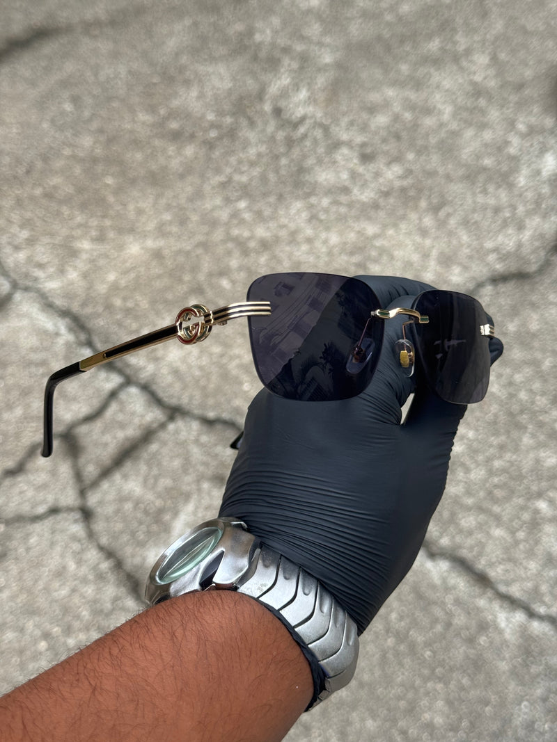 Óculos Gucci Balgriff Quadrado Black