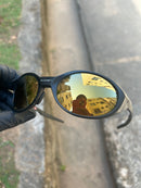 Eye Jacket Black Gold Café