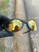 Eye Jacket Black Gold Café