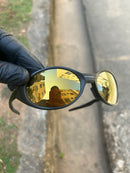 Eye Jacket Black Gold Café