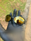 Eye Jacket Black Gold Café