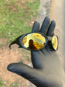 Eye Jacket Black Gold Café