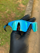 Half Jacket Azul Ice Thug + Lente Prizm Brinde