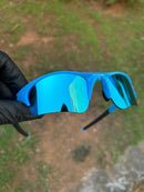 Half Jacket Azul Ice Thug + Lente Prizm Brinde