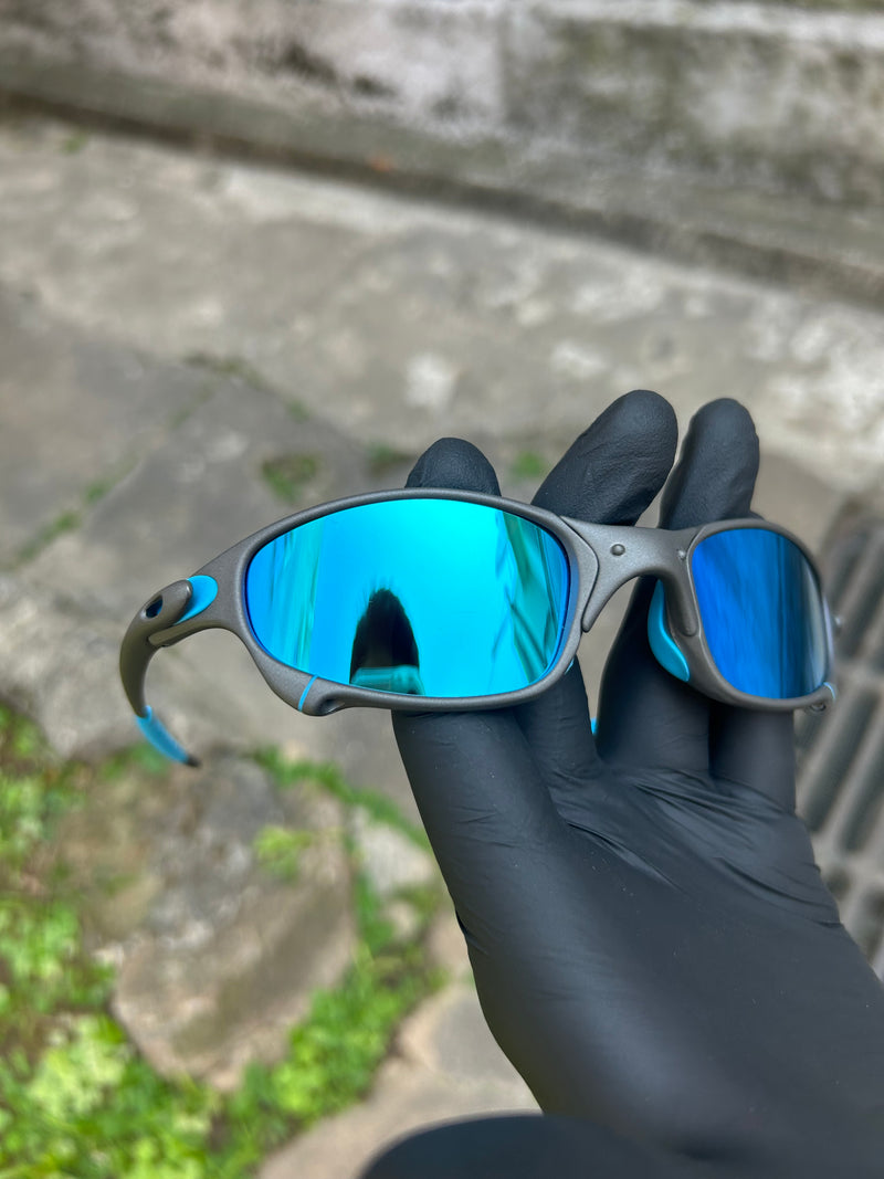 Juliet X-Metal Ice Thug c/ Kit Borracha Azul