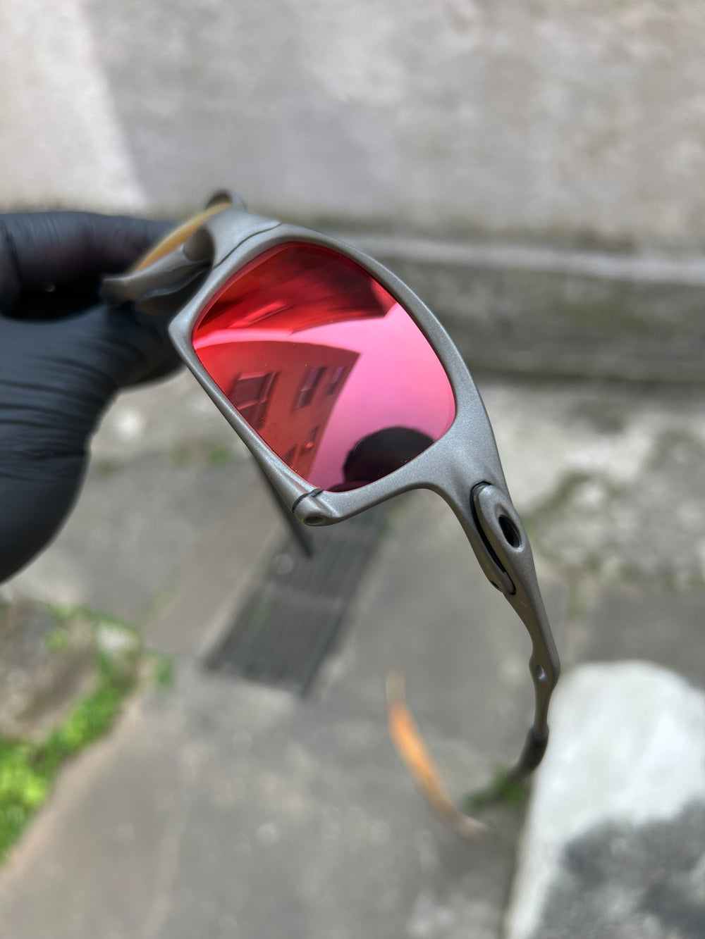 Óculos X Squared X-Metal Lente Torch Red - Street Lupas