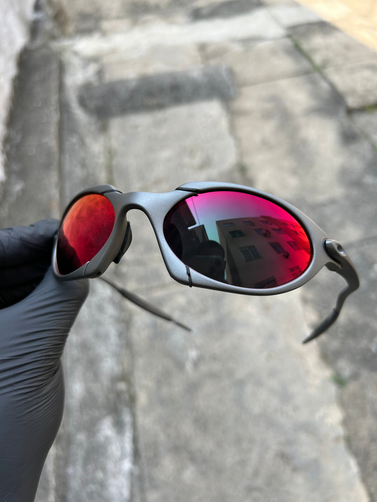 Óculos Romeo 1 X-Metal Lente Torch Red - Street Lupas