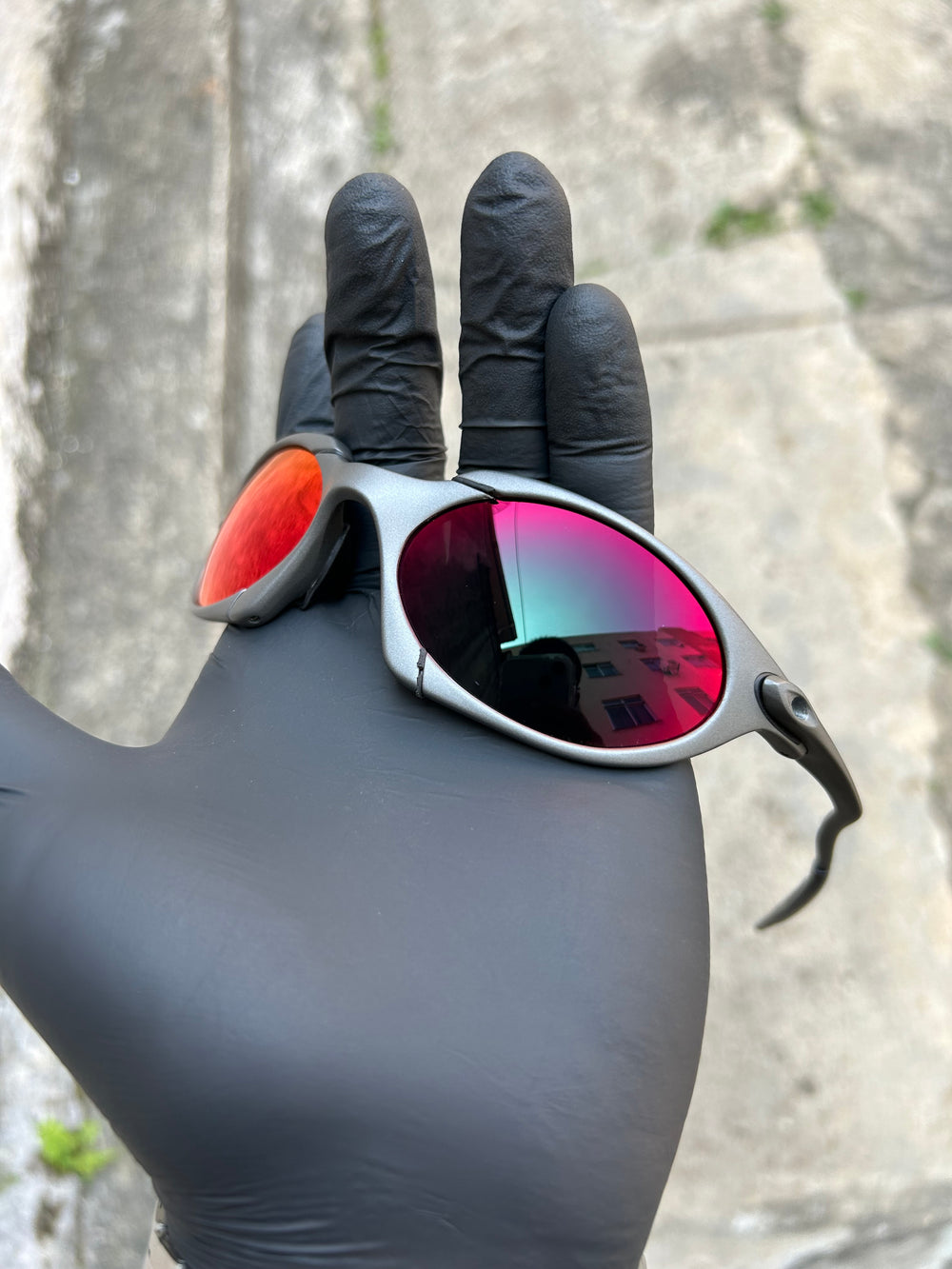 Óculos Romeo 1 X-Metal Lente Torch Red - Street Lupas