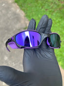 Juliet Carbon Violeta Kit Roxo c/ Side Blinder