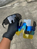 Radar Ev c/ 5 Lentes + Case Oakley Brinde