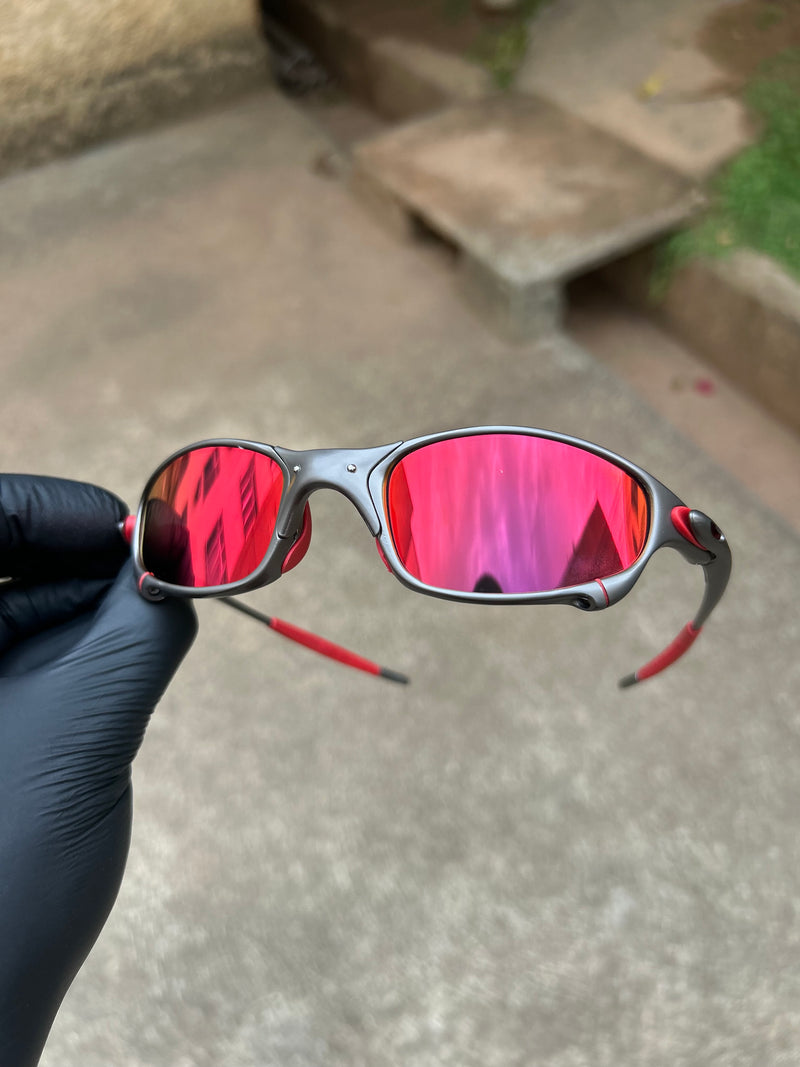 Juliet Carbon Polished Ruby Kit Vermelho