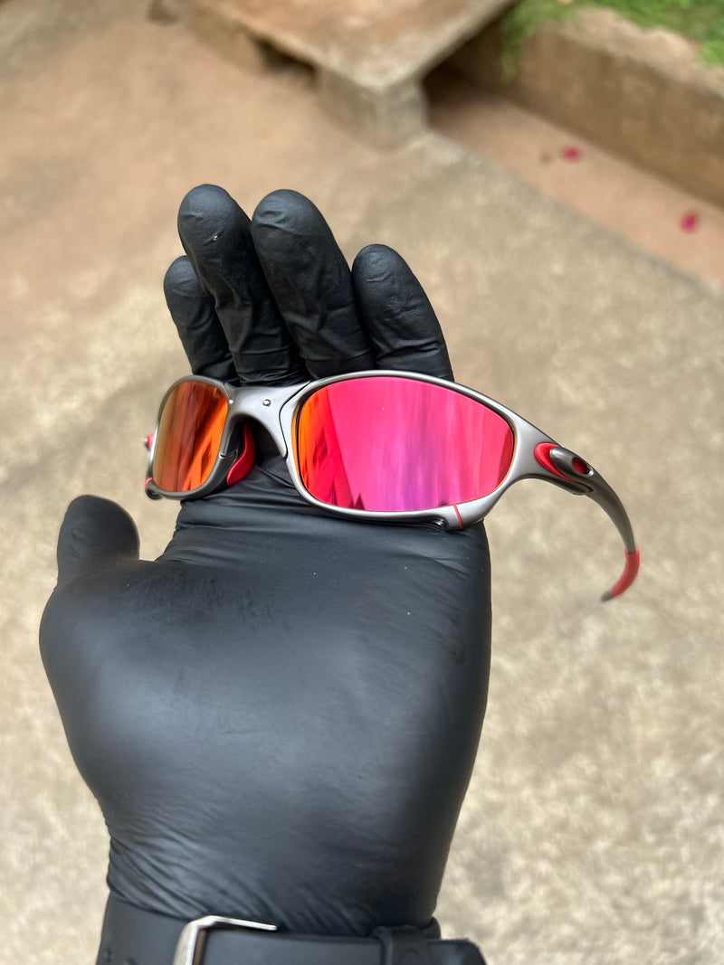 Juliet Carbon Polished Ruby Kit Vermelho