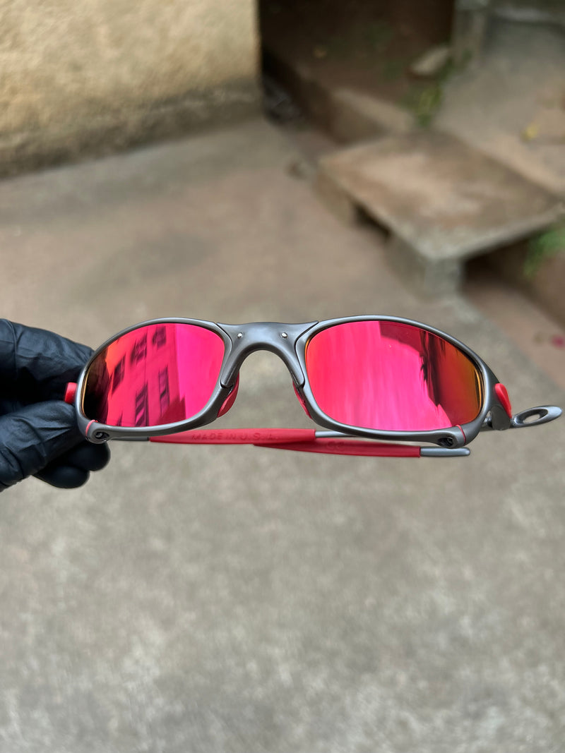 Juliet Carbon Polished Ruby Kit Vermelho