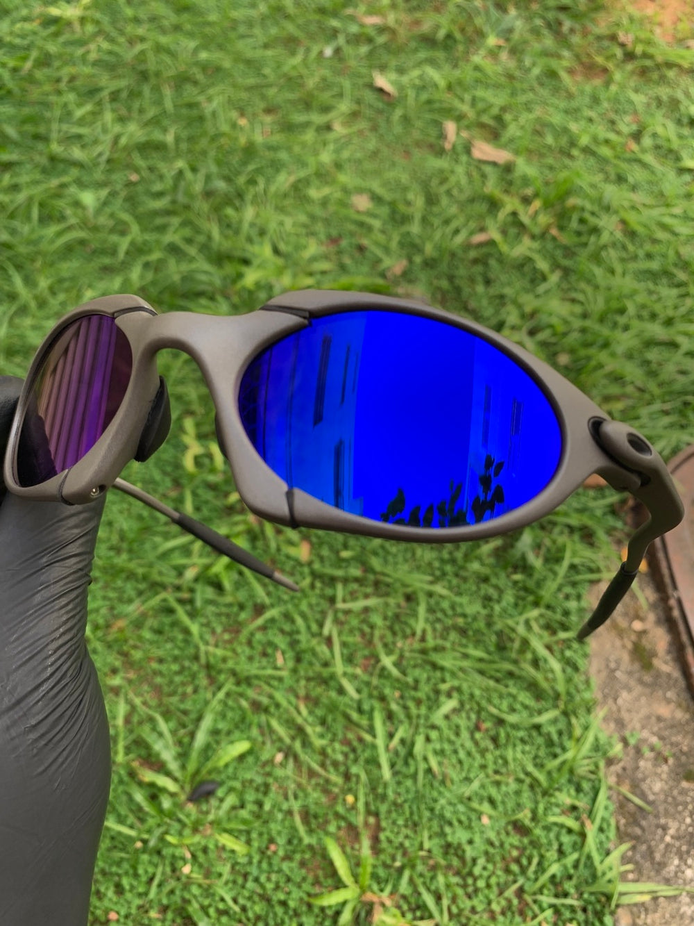Óculos Romeo 1 X-Metal Lente Neon Blue- Street Lupas